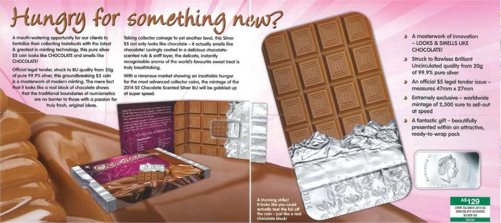 Chocolate-Silver-Coin-From-The-Cook-Islands